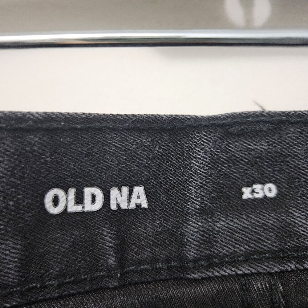 OLD NAVY Women's Black Solid Denim Skinny Stretch Jeans Size 28x30 - Picture 5 of 8